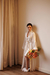 Robe noiva cetim longo clássico off white com vies off - Le Charm - Pijamas e Robes em Cetim Toque de Seda - Loja Oficial