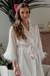 Robe 15 anos cetim curto Plumas off com vies off - comprar online