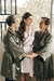 Robe Madrinhas Curto verde oliva com vies off - loja online