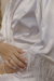 Robe 15 anos cetim curto Plumas off com vies off - comprar online
