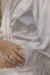 Robe 15 anos cetim curto Plumas off com vies off - comprar online