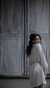 Robe 15 anos cetim curto Clássico off white com vies off na internet