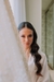 Imagem do Robe noiva cetim curto clássico off white com vies off