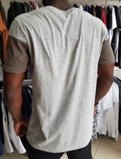 Camisa Long Line Faixa Recorte GG (2154) - comprar online