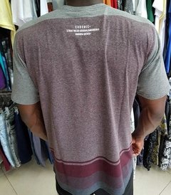 Camisa Chronic Faixa GG Faixa Mescla/Vinho (2311) - comprar online