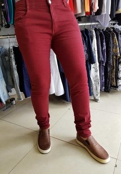 Calça Jeans Vinho Rota 77