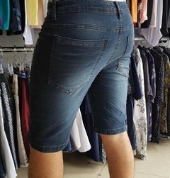 Bermuda Jeans Rasgada Austin Club - comprar online