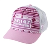 Boné Ariat Importado Pink/ White Aztec
