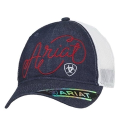 Boné Ariat Importado Jeans Bordado