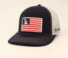 Boné Ariat Importado USA Flag