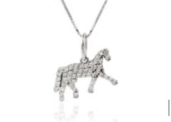 PINGENTE OURO 18K COM ZIRCONIA