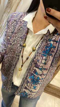 Kimono Kantha de Seda Reversible - ManTra Boho Chic
