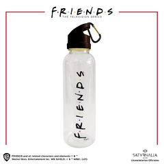Botella deportiva tapa negra - FRIENDS™ OFICIAL