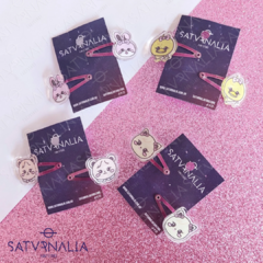 Par hebillas Blackpink characters