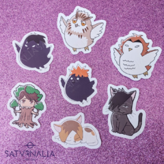 Stickers Mascotas Haikyuu!!