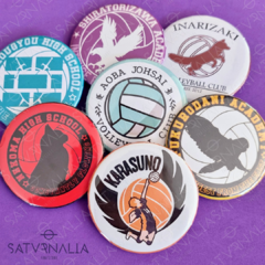 Pin chapa Haikyuu