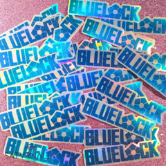 Sticker holográfico Blue Lock - comprar online