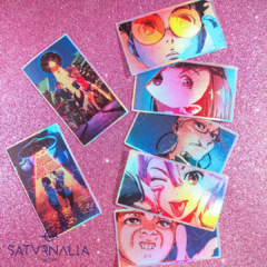 Stickers holográficos Dandadan - comprar online