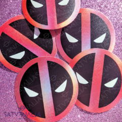 Sticker holográfico Deadpool - comprar online