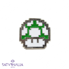 Pin Hongo Verde - Mario Bros