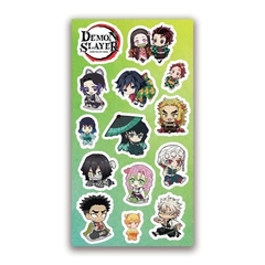 Stickers vinilicos de Demon Slayer chibi - comprar online