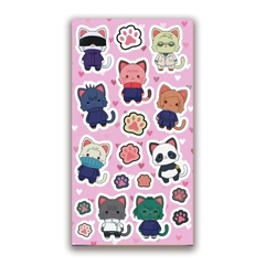 Stickers vinilicos Jujustu Michis Tokyo - Jujutsu Kaisen - comprar online