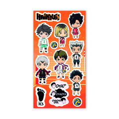 Stickers vinílicos de Haikyuu mod. Jugadores