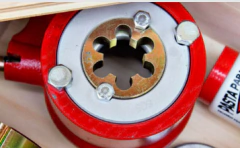 Set Terraja para caños galvanizados y epoxy SG5 con cojinete de acero rosca cilindrica 1/2 - 3/4 - 1 - 1.1/4 - BSPT Sanogass - comprar online