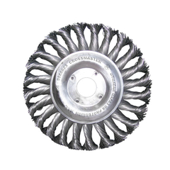 Cepillo circular de alambre trenzado 175mm Buje 22 CROSSMASTER 9980924