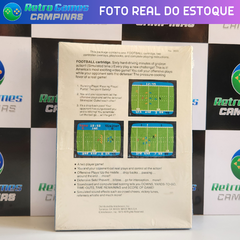 NFL FOOTBALL - INTELLIVISION (LACRADO) - Nintendo Playstation Mega Drive Atari? Retro Games Campinas!