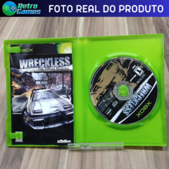 WRECKLESS - XBOX - Nintendo Playstation Mega Drive Atari? Retro Games Campinas!