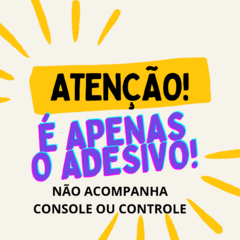 SKIN ADESIVA PARA PS4 FAT na internet