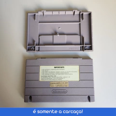 CARCAÇA ORIGINAL F-ZERO - SNES - Nintendo Playstation Mega Drive Atari? Retro Games Campinas!