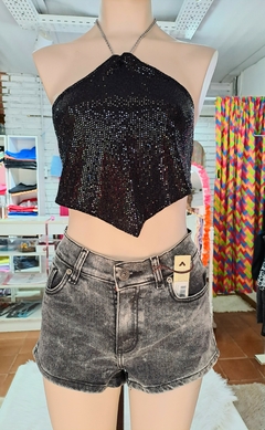 SHORT JEANS DESGASTADO. Talle 34-36 (art. 1030)