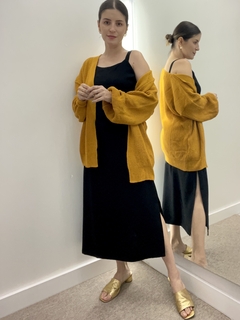 Vestido Alça Abertura - Preto na internet