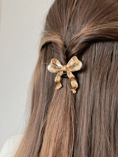 Acessório de cabelo Laço - Dourado