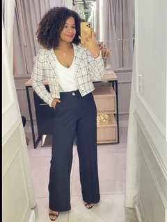 Calça Fernanda Liocel - Preta - THAÊ