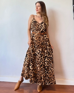 Vestido Alça - Animal Print - comprar online