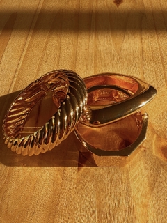 Bracelete Ondulado - Dourado na internet