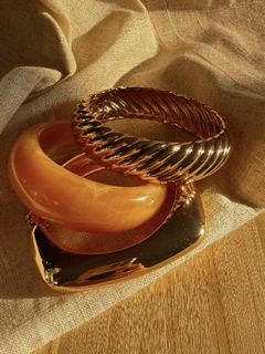 Bracelete Quadrado - Dourado - loja online