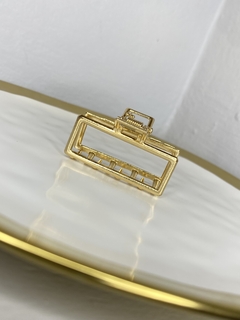 Prendedor de Cabelo Dourado - Pequeno - comprar online