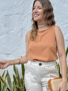 Regata Leve - Caramelo - comprar online