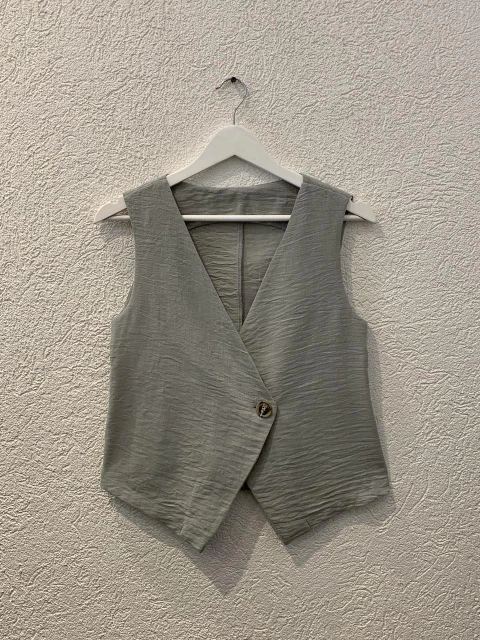 CHALECO ASIMÉTRICO SIMONE