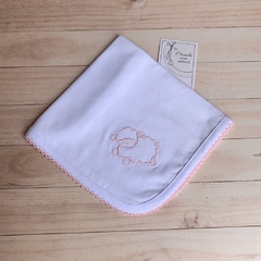 babita bordada (oveja rosa) - comprar online