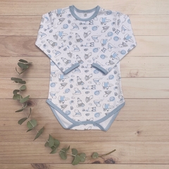 body estampado (oso celeste)