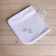 babita bordada (conejo blanco) - comprar online