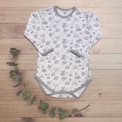 body estampado (oso gris)