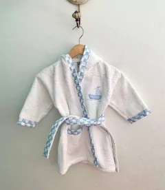 salida de baño (velero celeste)