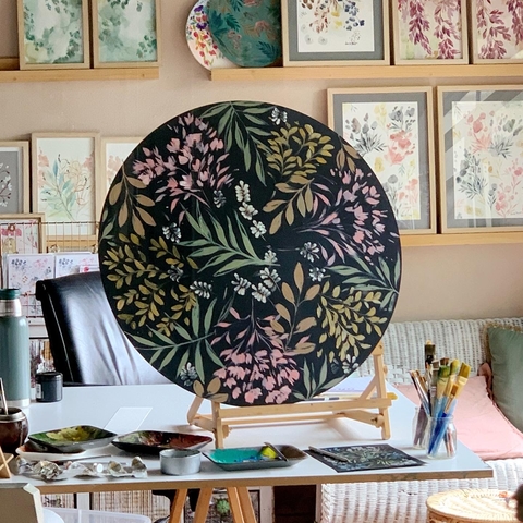 “Flores de Noche” 80cm diam