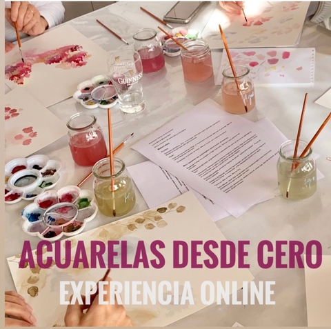 Curso "Acuarelas desde Cero": Experiencia Online